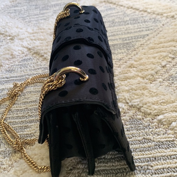 BRAND NEW ZARA POLKA DOT SHOULDER / CROSSBODY PURSE - Picture 2 of 8